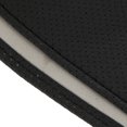 thumbnail image 4 of Black | DIY Artificial Cowhide Car Leather Steering Wheel Cover 38CM Universal, 4 of 8