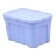 thumbnail image 1 of Caja de almacenamiento en miniatura a escala 1/12, miniorganizador de adornos artesanales con tapa para mesa de arena azul, 1 of 9
