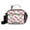 Pink Bows and Green Ribbons, variant on Insulated Lunch Bag 6L Leak-Proof Lunch Box with Shoulder Strap Multiple Pockets Lunch Tote Pink Bows Pattern