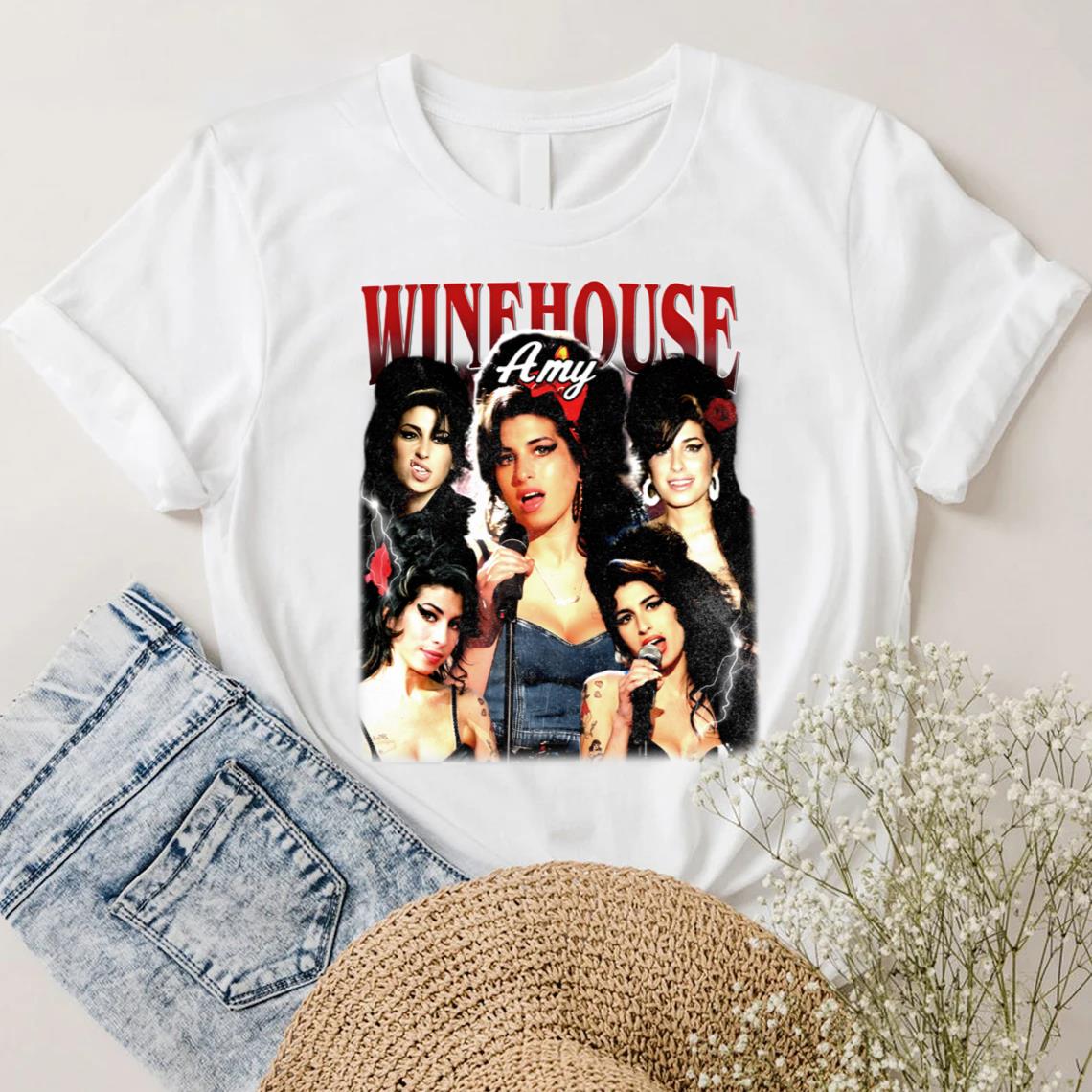 Limited Amy Winehouse Tee, Gift For Woman And Man Unisex T-shirt, T 