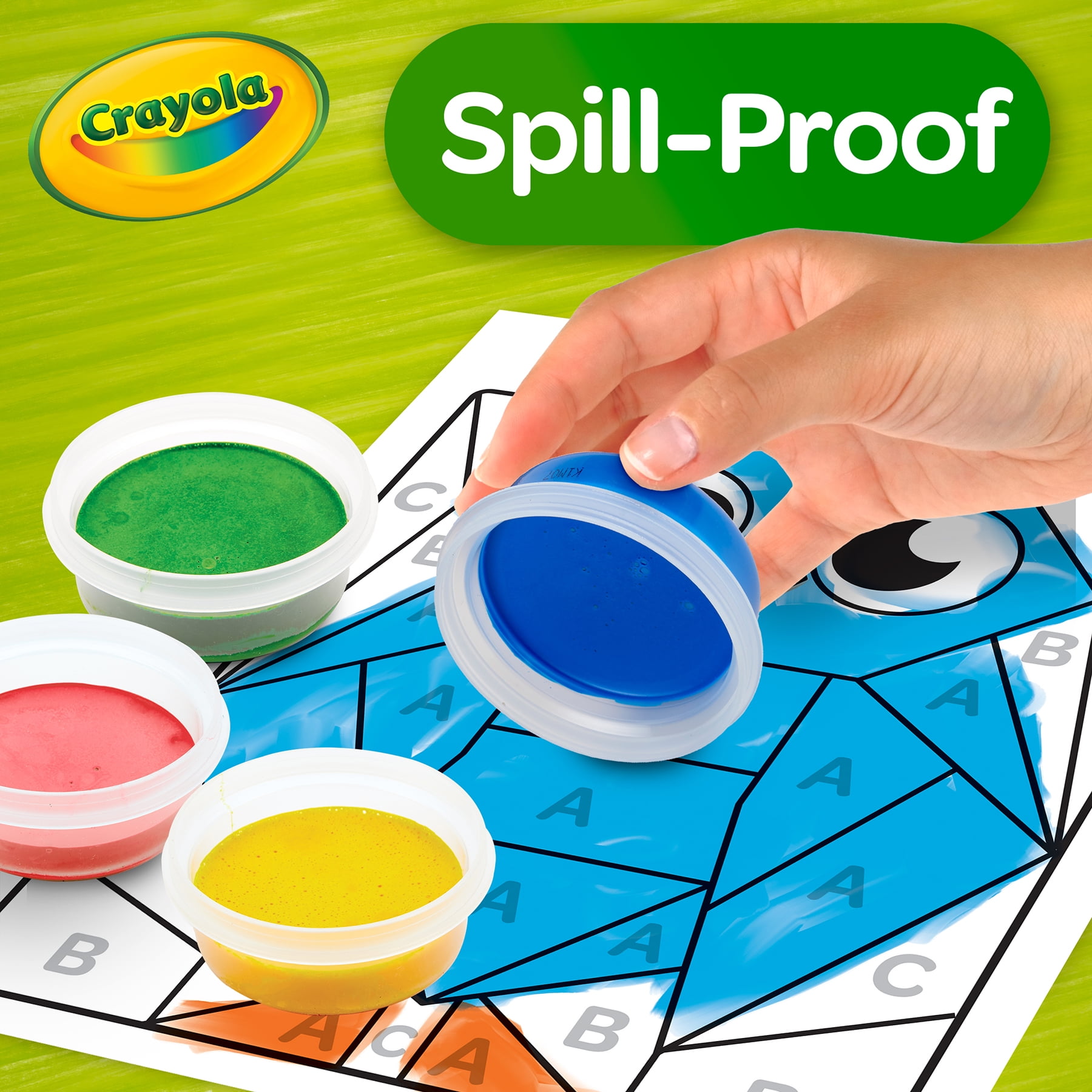 Crayola Spill-Proof Washable Paint Kit