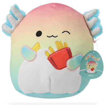 Squishmallows 7.5" Aika the Axelotl with Fries