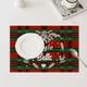thumbnail image 5 of Juego de 1 mantel individual navideño | Adornos navideños con motivo de murciélago | Manteles individuales antideslizantes, impermeables y resistentes al calor para el comedor | Rojo, verde y blanco, 5 of 6