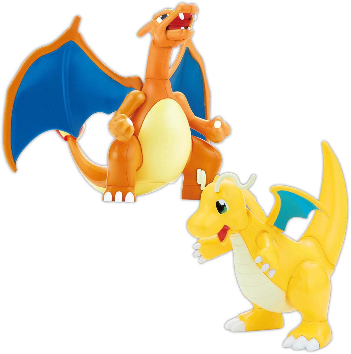 Charizard & Dragonite Bandai Spirits Hobby Pokemon Figure Model Kit US NEW 