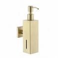 thumbnail image 2 of 250ML Liquid Soap Dispensers Stainless Steel Wall Mounted Lotion Bottle Soap Dispenser For Bathroom Hand Press Pump Dispenser, 2 of 11
