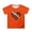 Orange, variant on Girls Tops Trendy Short Sleeve Prints Comfort Blend Plus Size Kids Clothing,Black,Size 3-4 Years