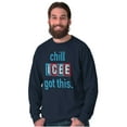 thumbnail image 5 of Official Icee Logo Chill I Got This Long Sleeve TShirt Men Women Brisco Brands M, 5 of 6