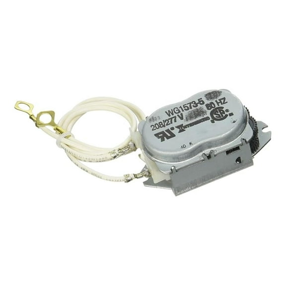 WG1573-10D Clock Motor Replacement - 60Hz, 208/277V - for T100, T170, T102, T104, WH40 Time Switches - Gray, High Torque