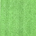 thumbnail image 1 of Ahgly Company Indoor Square Abstract Green Modern Area Rugs, 3' Square, 1 of 4
