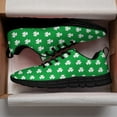 thumbnail image 3 of St Patricks Day Shoes for Women Men Running Sneakers Breathable Casual Sport Tennis Shoes Black Size 6, 3 of 5