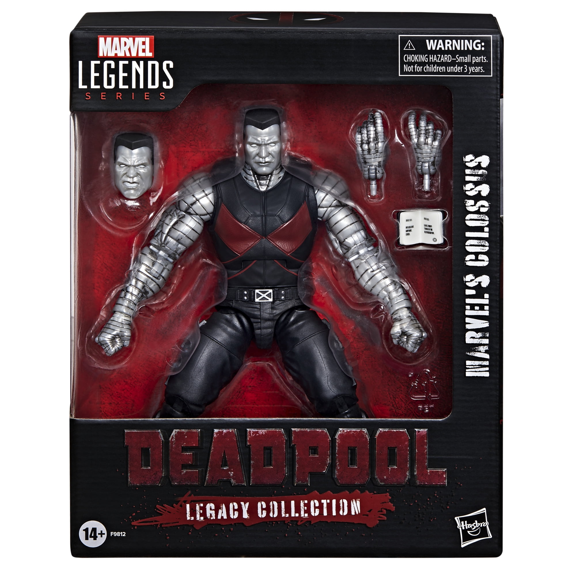 Marvel Legends Series Marvel’s Colossus, Deadpool Collectible Action Figure (6”)