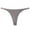Gray, variant on Summer Saving G-String Thongs for Women Cotton Panties Stretch T-back Tangas Low Rise Hipster Underwear Sexy For Moms Gifts