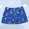 thumbnail image 3 of Hienoo Boys Board Shorts Excavator Print Quick Dry Swimming Trunks Bathing Suit, 3 of 3