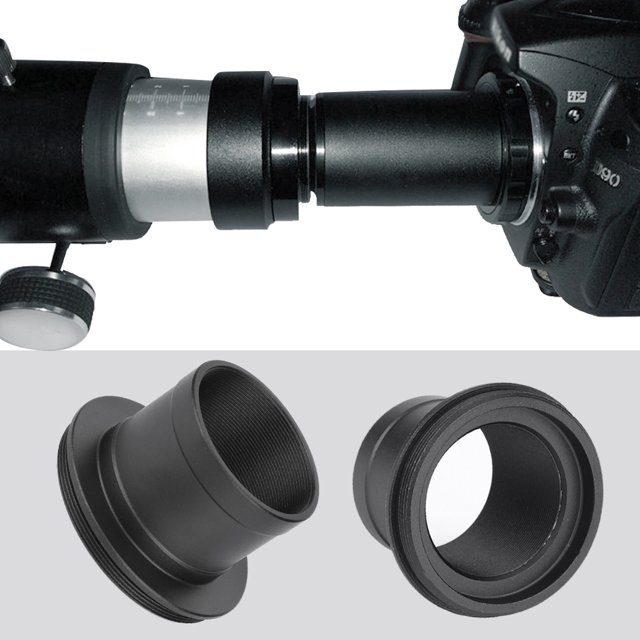 Telescope Adapter Ring 1.25inch T Mount Telescope Lens To M42 X 0.75 Thread Adapter For Astronomy Telescopes