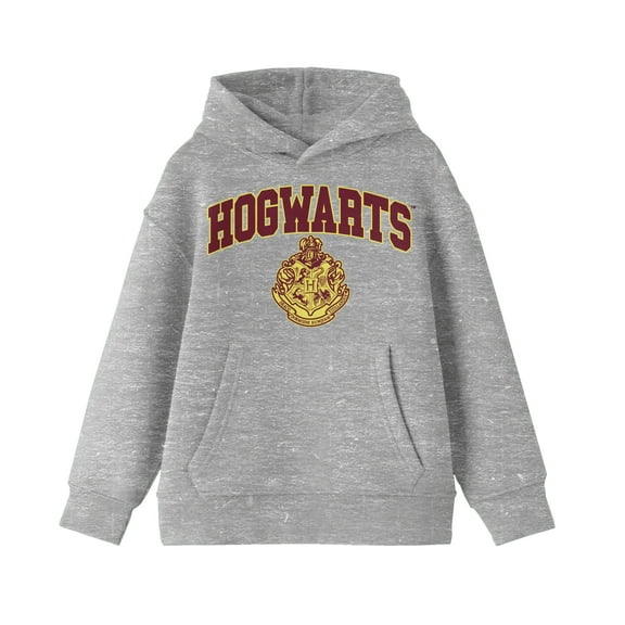 Harry Potter Hogwarts School Logo Youth Athletic Heather Sweatshirt