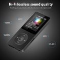 thumbnail image 2 of A02s 8GB MP3 Player with FM Radio, Voice Recorder, 70 Hours Playback - Black, 2 of 4