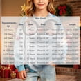 thumbnail image 3 of Nekdswn Kids Christmas Sweatshirt Ugly Xmas Santa Graphic Hooded Pullover Drop Shoulder Long Sleeve Top Warm Fleece Lined Winter Holiday, 3 of 7