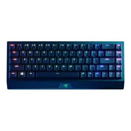 Razer BlackWidow V3 Mini HyperSpeed 65% Wireless Mechanical Gaming Keyboard: HyperSpeed Wireless Technology - Green Mechanical Switches- Tactile & Clicky - Doubleshot ABS keycaps - 200Hrs Battery Life