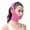 Hot Pink, variant on WIFKLSIIPG Post Chin Strap - Neck and Chin Compression Garment Wrap - Face Slimmer