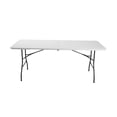 thumbnail image 1 of Mesa Plegable Loomber Blanca de 180 centímetros, 1 of 6