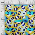 thumbnail image 2 of oneOone Silk Tabby Yellow Fabric Animal Skin Sewing Craft Projects Fabric Prints By Yard 42 Inch Wide, 2 of 5