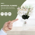 thumbnail image 2 of FOMIYES 10Pcs White Artificial Phalaenopsis Orchid Flowers for Party and Home Decoration, 2 of 4