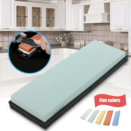 Knife Whetstone sharpener Water Sharpener Sharpening Stone Whetstone Single-Side Grind Flattening with Stand Polishing Kitchen (Best Axe Sharpening Stone)