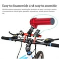 thumbnail image 2 of Rallonge de Guidon de Vélo avec Doubles Pinces Support d'Extension de Guidon Support de Montage Adaptateur Pièces de Sport de Route VTT Extérieur Alliage d'Aluminium Rouge, 2 of 7