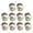 8, variant on 10pcs/set Shirt Brooch Button-free Button Pins Women Fashionable Imitation Pearls Blouses Buckle Clothing Accessories