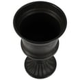 thumbnail image 1 of DEBGFS Black Tall Urn Planter Tree Pots Outdoor Large Flowerpot Simple Vase,none,none, 1 of 6