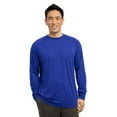thumbnail image 2 of Sport-Tek ®   Long Sleeve Ultimate Performance Crew. St700ls Xl Heather Grey, 2 of 2