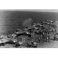 thumbnail image 1 of 24"x36" Gallery Poster, F4F-4 Wildcat VF-9 and VF-41, USS Ranger (CV-4) 1942, 1 of 1