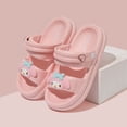 thumbnail image 1 of Zapatillas de verano para niños, sandalias cómodas de suela blanda Eva, zapatos planos para interiores, zapatos de playa para exteriores, chanclas, 1 of 6