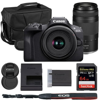Professional Canon EOS M100 Mirrorless Digital Camera with 15-45mm