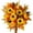 Fall-pumpkin, variant on 10PCs Fall Flowers for Thanksgiving, Fake Flowers Bouquets for Table Decor, Farmhouse Flowers Arrangement Decorations for Front Door, Wedding Centerpieces Bouquets in Autumn(Sunflower)