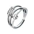 thumbnail image 1 of Anillo de ansiedad antiestrés giratorio para mujer shaofei ajustable, 1 of 5