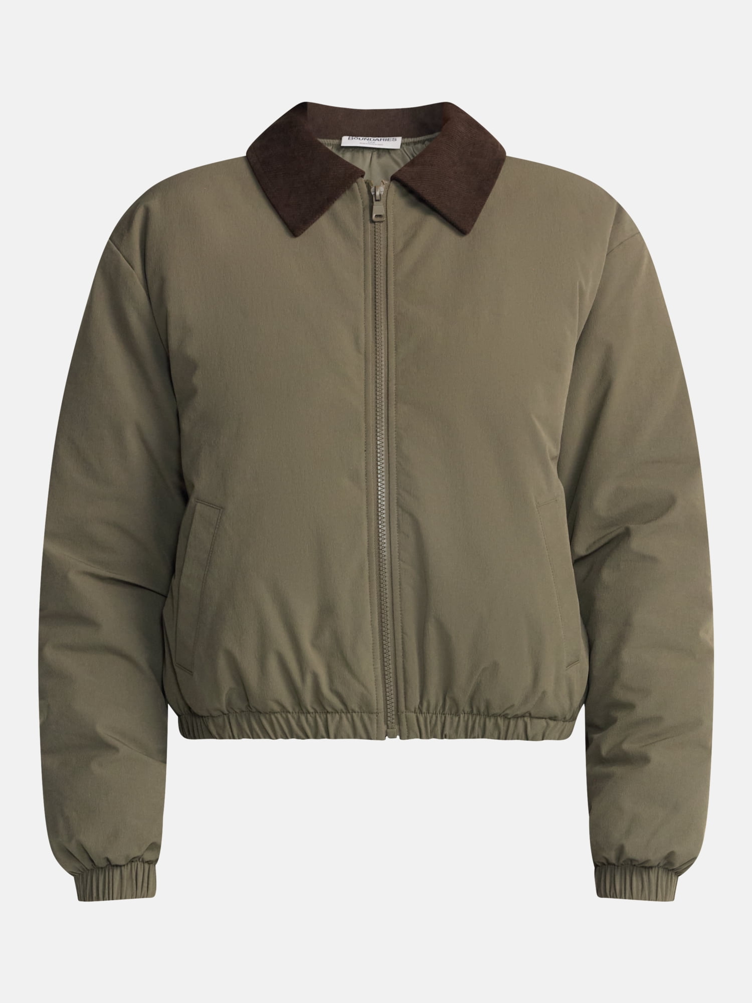No Boundaries Puffer Barn Jacket, Women's and Women's Plus XXS-4X