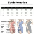 thumbnail image 2 of Womens V Neck Long Sleeve Fall Dresses Women's Dress Is Elegant And Casual, A Solid Color V-neck Short Sleeved Dress White, 2 of 4