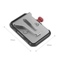 thumbnail image 2 of SmallRig Mini V Mount Battery Plate with Belt Clip, 2 of 6