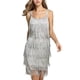 thumbnail image 1 of Sonducket Vestido de mujer sin mangas empalme verano fiesta Club viaje Color sólido vestidos poliéster niñas moda Casual regalo Vestidos L Argent Sonducket AP009477-08, 1 of 6