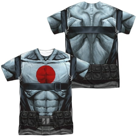 Bloodshot Comics Shirtless Straps Costume Adult Front/Back Print T-Shirt