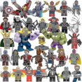 thumbnail image 1 of 32 Pcsmarvel Avengers Super Hero Comic Mini Figures Dc Minifigure Gift#hdwj002, 1 of 1