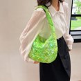 thumbnail image 3 of Para Mujer Acolchada Algodón Acolchado Informal Bolsas para Axilas para Mujer (verde), 3 of 9