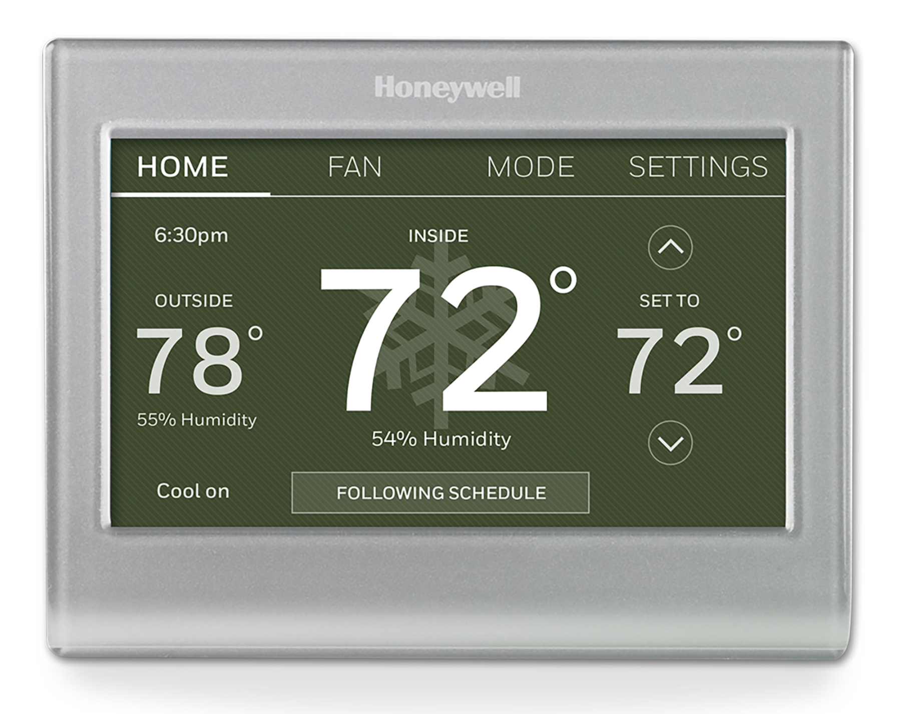 Honeywell RTH9585WF1004 Gray Wi-Fi Smart Color Thermostat - image 4 of 6