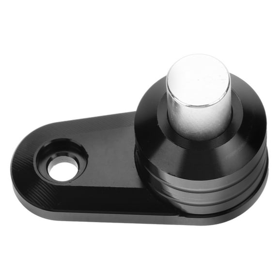 Raindrops Motorcycle Parking Brake Switch with Aluminum Alloy for Secure Locking Black Color 1 Piece