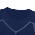 thumbnail image 6 of Ceisia Mens Geometric Print Quick Dry Sleeveless Compression Gym Athletic Tank Top (Navy L) Father's Day Gift, 6 of 7