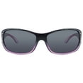 thumbnail image 3 of HZ Series Elettra - Women's Premium Polarized Sunglasses by Hornz - Black & Lavender Frame - Dark Smoke Lens, 3 of 3