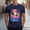 Dark Blue, variant on Crew Neck Graphic&nbsp;Tees&nbsp;Men Black Short Sleeve Hawaiian Style Vacation-Inspired Botanical T-Shirts True Classic&nbsp;Tees&nbsp;Men