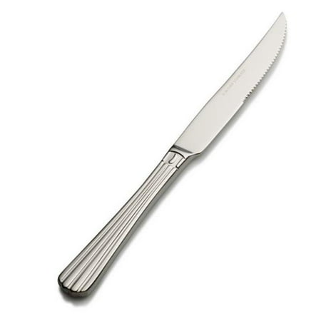 

Bon Chef S1615 9.48 in. Britany Euro Solid Handle Steak Knife Pack of 12