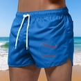 thumbnail image 2 of Kcolen Mens Swim Trunks 9 Inch Inseam Elastic Waist Drawstring Board Shorts Comfy Mens Bathing Suit 9 Inch Inseam Men Swim Trunks Summer Beach Fashion Bathing Suit Beach Board Shorts, 2 of 6